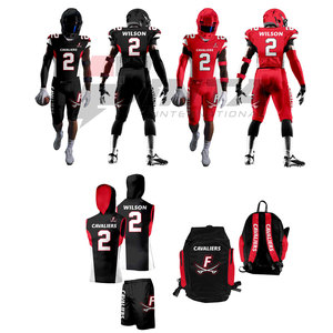 Uniforme de fútbol americano de diseño sublimado ligero Uniforme de fútbol americano de calidad premium - Product Image 1