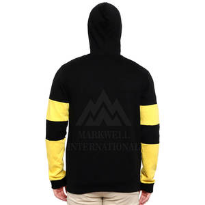 เสื้อฮู้ดแบบมีซิปสำหรับผู้ชายเสื้อผ้าแนวสตรีทแบบกำหนดขนาดเองได้ - Product Image 4