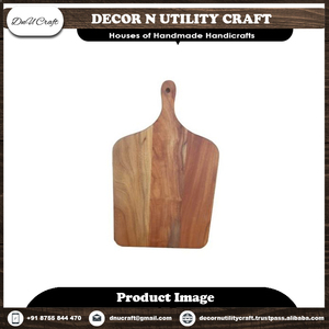Tabla de Cortar de Madera DnU Craft, Forma Rectangular con Asa, Paquete Individual - Product Image 2