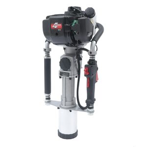 Marteau piqueur robuste 38 cm³ 1,6 CV monocylindre refroidi par air, moteur 4 temps à essence, pour piquage de poteaux et creusement de trous de poteaux de clôture - Product Image 5