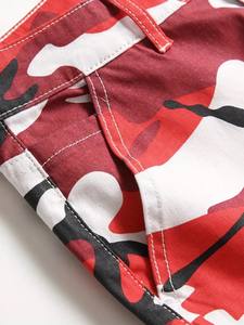 Jean à motif camouflage pour homme, pantalon en denim décontracté de style de rue pour l'automne et l'hiver, jean droit respirant pour homme - Product Image 3