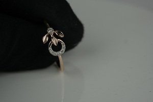 Bague de luxe en diamant Moissanite cultivée en laboratoire coupe ronde VS1 clarté IGI SGL certifié or rose or argent fournisseur direct - Product Image 4