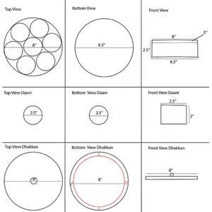 Caja de especias de metal que mantiene todas las especias esenciales organizadas en un solo lugar, ahorrando tiempo y esfuerzo durante la preparación diaria de comidas. - Product Image 6