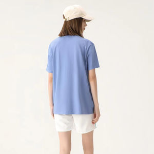 เสื้อยืดคอกลมผ้าฝ้ายธรรมดาหลากสีสำหรับผู้ชาย, แนะนำเสื้อยืดดีไซน์เนอร์เสื้อยืดทรงพอดีตัว - Product Image 2