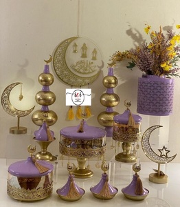 Moderna 2025 EID Ramadán linterna musulmana lámpara islámica para Mubarak Decoración Luz Kareem decoraciones para suministros de fiesta - Product Image 1