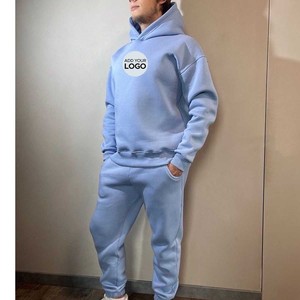 Traje de jogging para hombre, chándal, traje deportivo 80% Algodón, 20% poliéster, chándal de jogging - Product Image 5