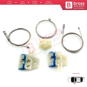Kit de réparation de lève-vitre avant gauche BWR1087 pour Tiguan MK1 5N 2007-2018 SUV 5 portes 5N0837461 - Product Image 6