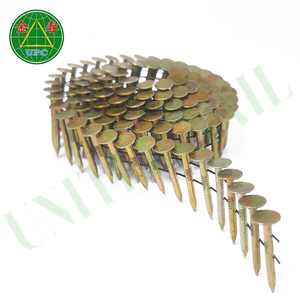 Haute résistance 1-1/4 "x 0.120 clous de toiture en bobine 7200 pièces tête à carreaux en acier à tige lisse taille personnalisée pour les projets de toiture - Product Image 1