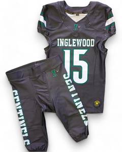 Conjunto de uniforme de fútbol con estampado digital americano de gran calidad, XL nuevo tamaño personalizado, ropa deportiva de fútbol Unisex, pantalones cortos para adultos - Product Image 1