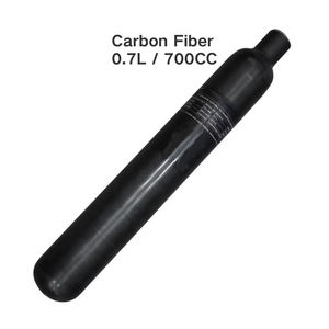 Bouteille HPA de paintball de 0,7 L, emballage personnalisé, fournisseur de fibre de carbone - Product Image 1