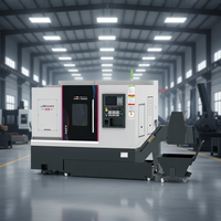 Machine de tournage et de fraisage CNC, tour CNC à deux broches avec axe Y, vente en gros MSY300
