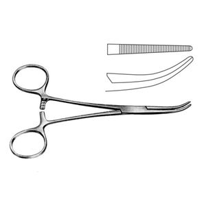 Pinzas Arteriales Rectas Manuales de Acero Inoxidable de Bajo Precio, Grado Médico, de Un Solo Uso, Juego de Instrumentos Hemostáticos Kelly - Product Image 6