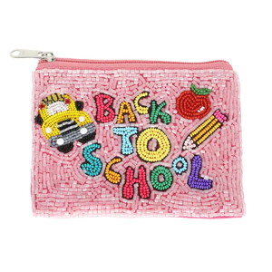 Venta al por mayor de fábrica, cuentas de semillas hechas a mano, bolsa de dinero con cuentas, diseño personalizado, patrón de Color de glowin fashion - Product Image 6