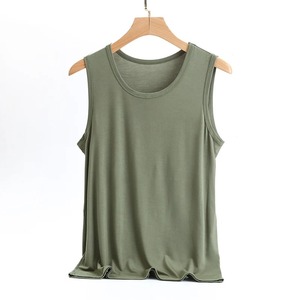 Camiseta personalizada de cuello redondo para hombre, camiseta interior de punto de diseño clásico de bambú ajustada moderna de primera calidad transpirable - Product Image 4