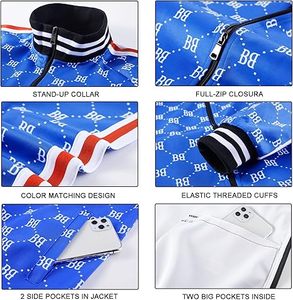 Chándal de Alta Calidad con Bolsillos con Cremallera, Última Moda, Superventas 2024, Ropa Deportiva Informal para Hombre - Product Image 4