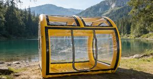 Tenda Gonfiabile Personalizzata per Campeggio, Spaziosa e <span class=keywords><strong>di</strong></span> Alta Qualità, per Gite Familiari con Vista a 360° °   Esperienza <span class=keywords><strong>di</strong></span> Immersione nella Natura - Product Image 3