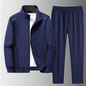 Traje deportivo de invierno a la moda para hombre más vendido, sudadera, pantalones de chándal, conjunto para hombre, traje deportivo informal cómodo para hombre, chándal - Product Image 2