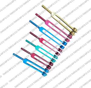 Kit de diapason de guérison sonore de haute qualité 7 pièces en aluminium léger avec pochette de rangement fabriquée par TARIQ MFG CO - Product Image 1