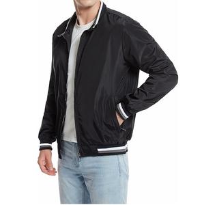 Chaqueta Bomber de Invierno para Hombre, de Alta Calidad, Color Marrón, Corte Entallado, Diseño de un Solo Botón, Lona Delgada, Talla Grande, Hecha en Pakistán - Product Image 6