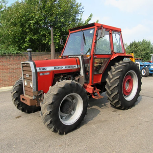 Tracteur agricole d'occasion Massey Ferguson 399 4x4 avec cabine, moteur diesel, pour travaux de champ - Product Image 3