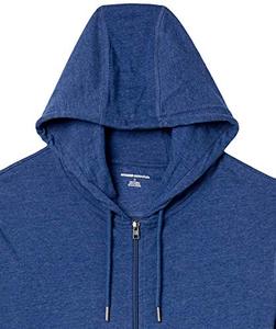 Essentials Sweat à capuche en jersey léger à fermeture éclair pour homme - Product Image 6