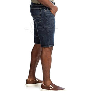 Nuevo estilo Color personalizado hecho en pantalones vaqueros de alta calidad para hombres Pantalones cortos vaqueros de calidad superior Venta caliente para hombres Pantalones cortos - Product Image 2