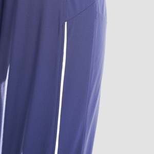Pantalones Chino Momentum Azul Marino con Rayas Laterales, Personalizables, Corte Regular, Ligeros, de Lino y Pana, para Entrenamiento, Talla XL - Product Image 6