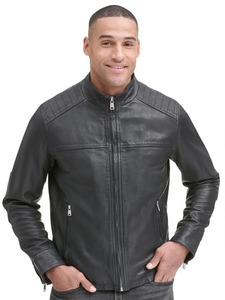 Lignes minimales Veste de bombardier à coupe profonde Motion Ease Wide Flow Modern Wrap Steady Grip Bomber Jacket - Product Image 4