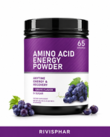 Complément Nutritionnel Naturel Quotidien pour Adultes, Poudre d'Acides Aminés Énergisante pour le Soutien Musculaire, Complément de Santé, Bouteille de 585g