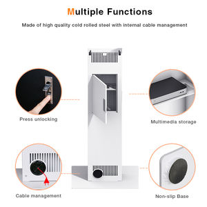 कियोस्क स्टैंड टच क्वेरी एकीकृत स्टैंड 15-32 "लैंडिंग टिल्ट (001) वैकल्पिक 30-60" - Product Image 5