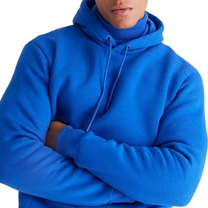 Pull à capuche doux en coton pour hommes GYM Pull à capuche coupe ample pour hommes Sweat à capuche doux et léger avec poches - Product Image 1