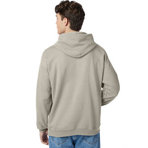 Personnaliser Sweat-shirt à capuche unisexe de haute qualité avec impression bouffante logo personnalisé surdimensionné Épaule tombante tendance qualité supérieure - Product Image 3