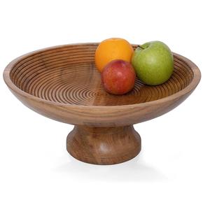 Top des tendances, nouveauté, bol à fruits en bois d'acacia poli, ustensiles de cuisine jetables pour usage domestique par le fabricant indien en vente - Product Image 1