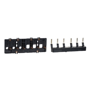 Contattori di Inversione SCHNEIDER ELECTRIC LAD9VP1 3P con Barre Collettrici per Assemblaggio a Inversione Parallela GV2RS LC1D09-D38 - Product Image 1