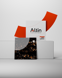 Carreaux de porcelaine polis réfléchissants aspect moderne 600x600mm, finition brillante or printanier, pour entrée et façade - Product Image 1