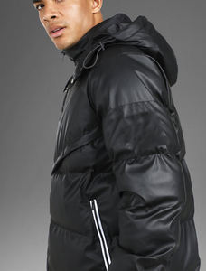 Doudoune de luxe pour homme, vêtement d'hiver décontracté, imperméable, vente en gros - Product Image 4