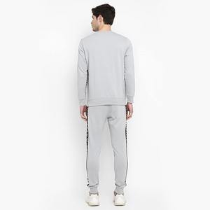 Most Fashionable 2024 Arrival Men Customized Color Cotton Sweat Suit Set <b>Crewneck</b> Sweatshirt Trousers High Quality Winter - Product Image 4