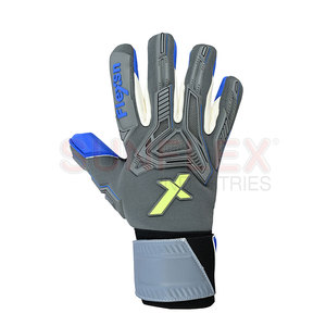 Gants de gardien de but professionnel de haute qualité en cuir léger prix de couleur unie - Product Image 2