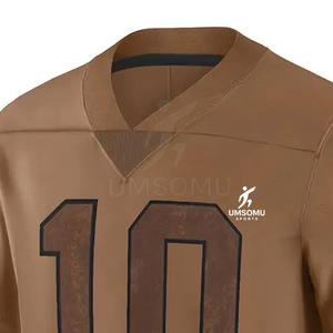 Maillot de football respirant à prix raisonnable, modèle sur mesure, maillot de football américain - Product Image 3