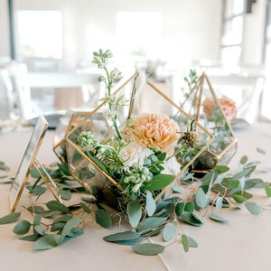 ใหม่ล่าสุดกรอบโลหะในแก้วใสทรงลูกบอลสีดำสำหรับต้นไม้ตกแต่งบ้านสำนักงานขายส่ง - Product Image 3