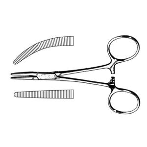 Abrazadera de instrumento quirúrgico de acero inoxidable Halsted más vendida, fórceps curvos rectos de alta calidad, eliminación de Mosquitos - Product Image 4