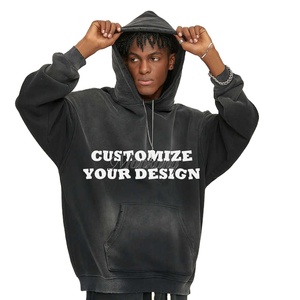 Nouveau style de sweats à capuche pour hommes 100% coton imprimé numériquement de haute qualité vêtements d'hiver légers pour adultes bas quantité minimale de commande - Product Image 1