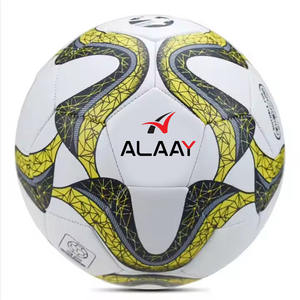 Alaay PU pelota de fútbol cosida a máquina PVC TPU Material tamaño 5 interior/exterior entrenamiento y partido deportes entusiastas promociones - Product Image 1