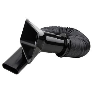 Nuevo Kit de Manguera Flexible Corrugada de Plástico ABS Negro de 2-1/2 Pulgadas - Product Image 1