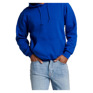 เสื้อฮู้ดสวมหัวผ้าฝ้าย100% สำหรับผู้ชาย, เสื้อสวมหัวมีฮู้ดระบายอากาศได้ดีสวมใส่สบายเทคนิคการปักที่ดีสำหรับฤดูหนาว - Product Image 1