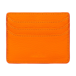 Logo personnalisé Slim Smart porte-cartes en cuir véritable avec pochette de carte de crédit pratique de haute quantité minimale de commande - Product Image 1