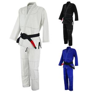 Parches bordados de logotipo blanco en blanco o personalizado o uniformes de Jiu Jitsu personalizados impresos de Pakistán - Product Image 4