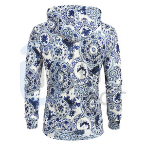 Sudaderas con capucha personalizadas al por mayor Pakistán 100% algodón estilo informal patrón sólido cuello con capucha logotipo frontal superior temporada de invierno UNI GEAR - Product Image 2