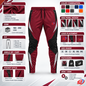 <b>Mens</b> Forge Signal Football Training Spandex/Cotton Drawstring Closure Lightweight Quick Dry Stretch Practice <b>Pants</b> - Product Image 4