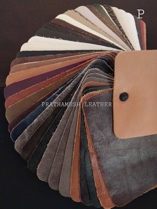 หนังแท้ลายวัวคลาสสิกแบบม้วน สีพื้น ขัดเงาแบบหนังกลับ สำหรับเฟอร์นิเจอร์ - Product Image 2